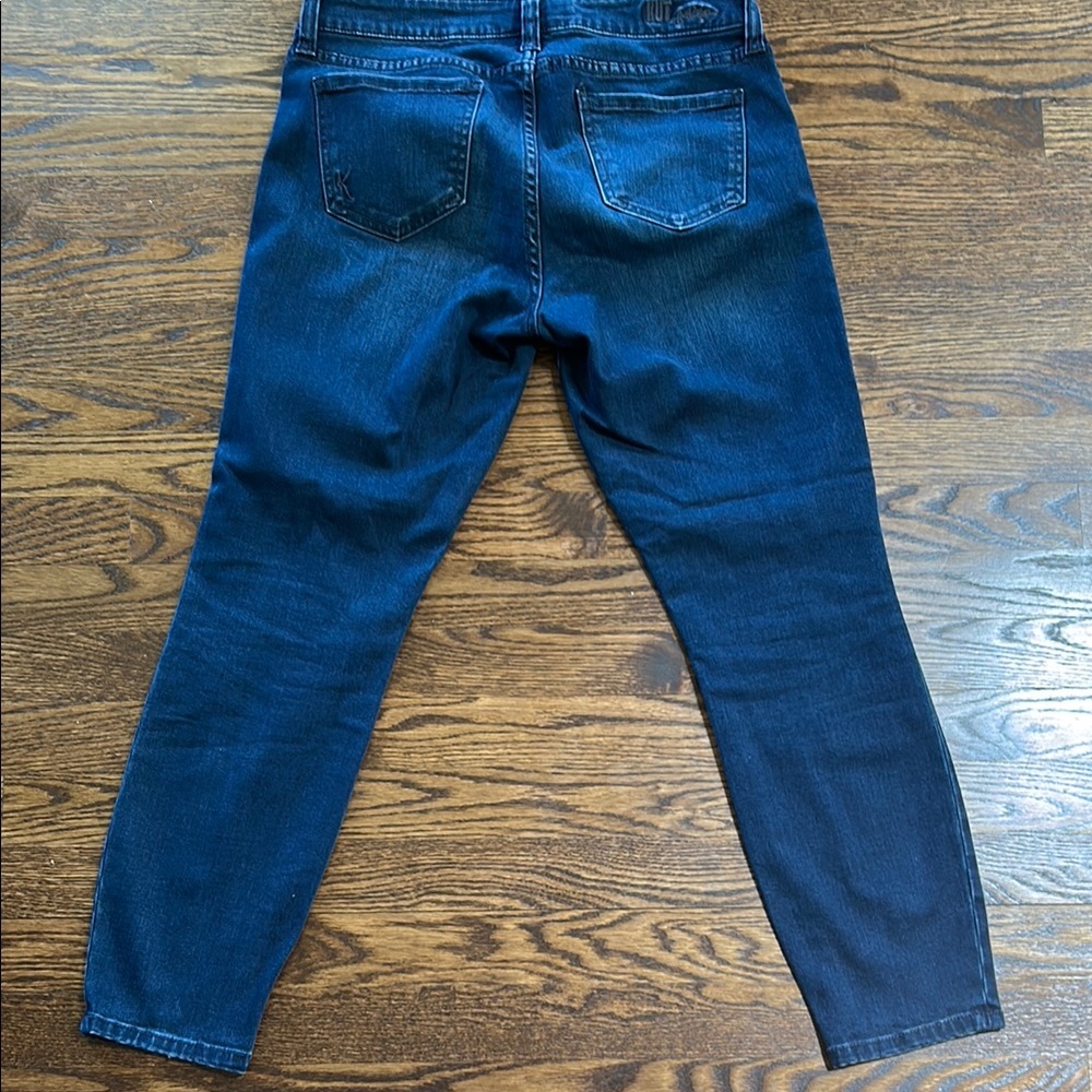 Kut from the Kloth Blue Ankle Cropped Jeans - Picture 6 of 9